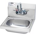 Krowne Krowne® HS-2L 16" Wide Hand Sink Compliant, Wrist Handles HS-2L